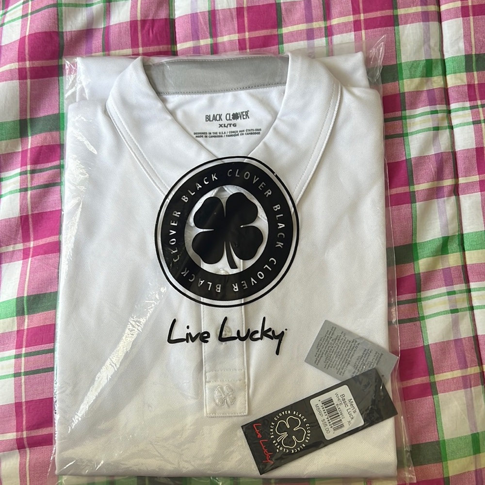 COPY - NWT! White golf shirt